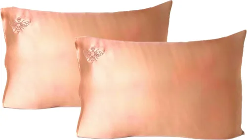 Miniatura 10 de Funda de almohada de seda para cabello y piel - Paquete individual - Alta calidad 6A 100% seda de morera real 22 Momme Charmeuse (ambos lados)