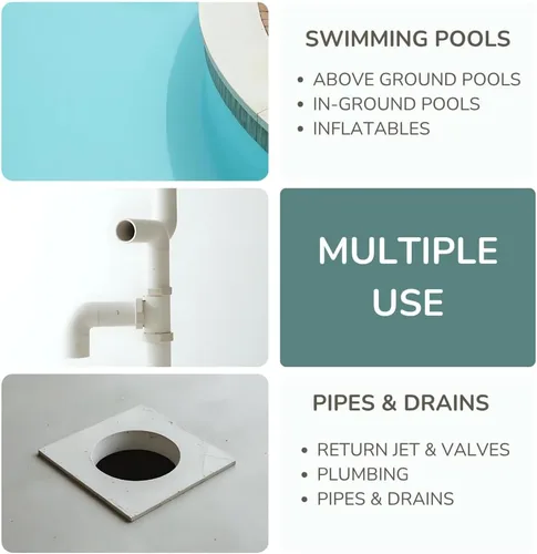 Miniatura 7 de Aquatix Pro Tapones de expansión de invierno para piscina, 3 tamaños, 1 pulgada, 1.25 pulgadas y 1.5 pulgadas, tapones de expansión de invierno