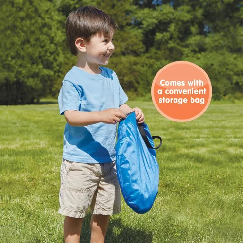 Miniatura 4 de Kidoozie Balón de baloncesto desplegable, actividad deportiva en interiores o exteriores, adecuado para niños de edad preescolar y escolar a partir