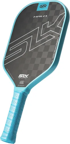 Miniatura 19 de Selkirk Sport SLK Halo Paleta de Pickleball de Fibra de Carbono Cruda Diseñada en los Estados Unidos Elige la potencia de fibra de carbono cruda