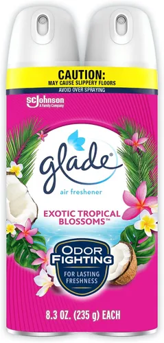 Miniatura 12 de Glade Ambientador en aerosol para habitación que combate el olor, Aqua Waves, 8.3 onzas, 2