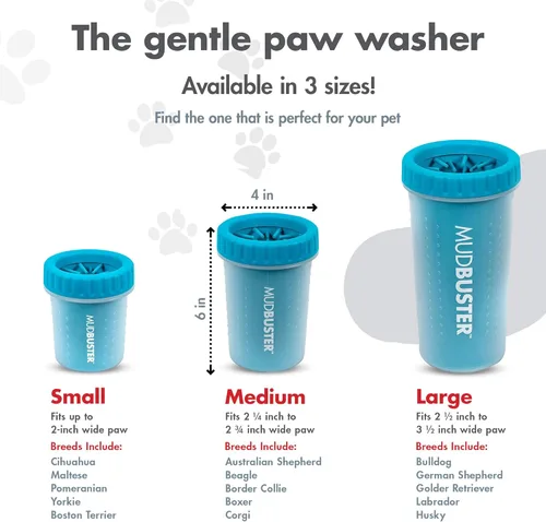 Miniatura 3 de Dexas MudBuster - Limpiador de patas de perro portátil