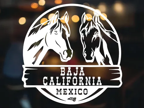 Miniatura 31 de Adhesivo de Veracruz México para Trocas De Rancho Calcomania para Autos México, calcomanías para camiones Diseño Ranchero con Caballos Personalizada