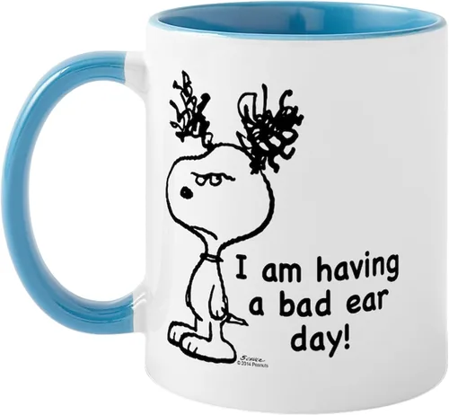 Miniatura 15 de CafePress Springtime Snoopy - Taza de café de cerámica, taza de té, 11 onzas