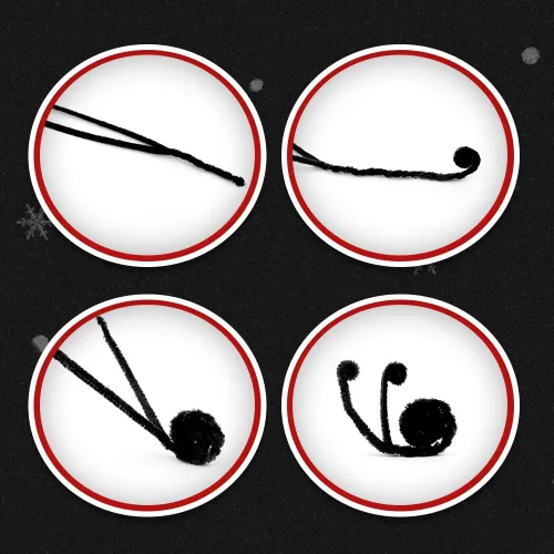 Miniatura 5 de 180 piezas de limpiadores de tuberías de chenilla, limpiadores de tuberías negros, limpiador de tuberías de 11.8 pulgadas para rizos de cabello