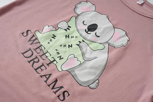 Miniatura 3 de Vopmocld Conjunto de pijama de manga larga para niñas grandes, ropa de dormir de 2 piezas, pijamas de dibujos animados múltiples