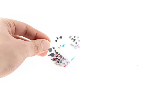 Miniatura 8 de 32 piezas de gemas faciales (diseños aleatorios) autoadhesivas con purpurina para tatuaje, gemas para festivales, fiestas rave, maquillaje corporal