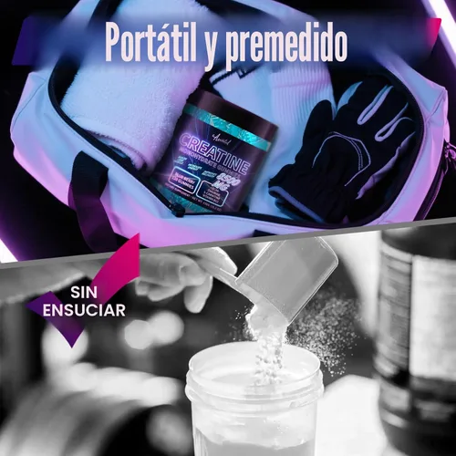 Miniatura 5 de Gomitas de monohidrato de creatina complejo de 8500 mg para hombres y mujeres, suplemento de monohidrato de creatina para el crecimiento muscular