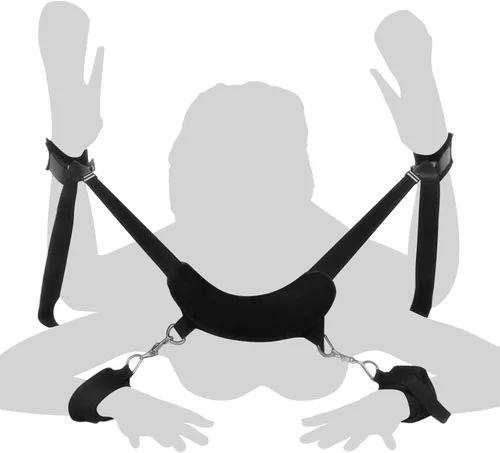 Double Couple BDSMS Kit de restricciones para la cama juguetes sexuales correas de muñeca y pierna esposas para manos y tobillos restricciones de