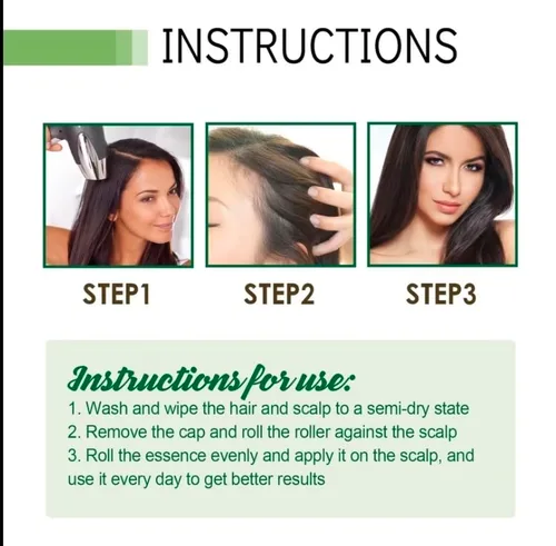 Miniatura 2 de Eelhoe Hair Care - Rodillo de suero orgánico con ingredientes orgánicos, tratamiento para el cuero cabelludo, 0.7 onzas líquidas