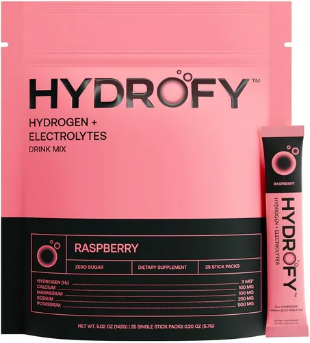 Miniatura 10 de Hydrofy Mezcla de bebida de agua de hidrógeno + electrolitos, paquete variado, paquetes de hidratación H2 con hidrógeno molecular, sodio, potasio