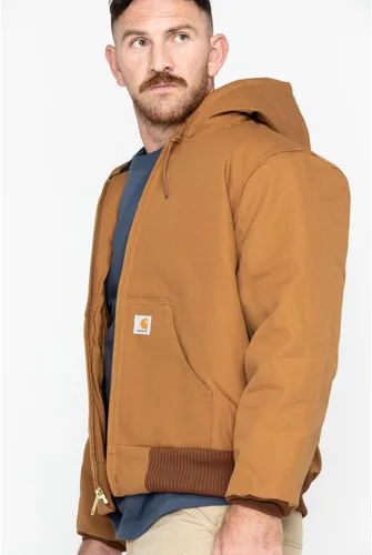 Miniatura 5 de Carhartt Men's Loose Fit Firm Duck Insulated Flannel-Lined Active Jacket