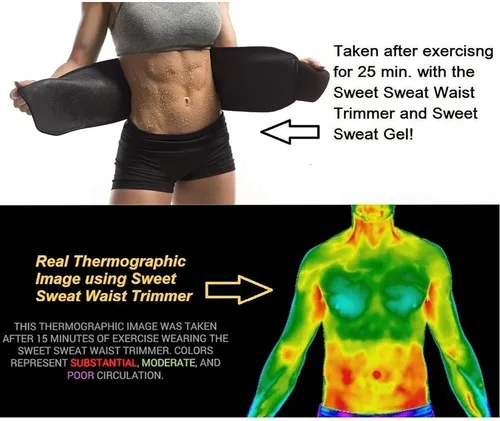 Miniatura 2 de Cinturón de entrenamiento de cintura para mujer, control de abdomen, faja de sauna, reductor de cintura deportivo, moldeador de cuerpo delgado