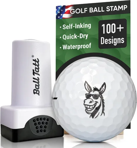 Miniatura 8 de Sello de pelota de golf - Marcador autoentintado - Herramienta de marcado permanente de secado rápido, sin fugas ni recargas, sello de golf