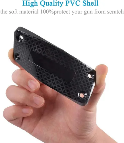 Miniatura 4 de Soporte magnético para pistola y funda de 37.5 libras para camión, armario oculto de goma, imán oculto para pistola para terreno resistente