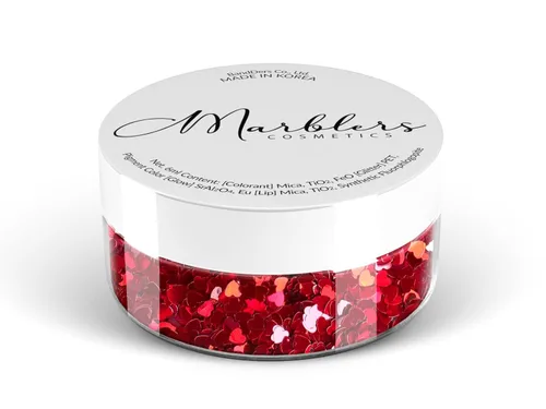 Miniatura 42 de MARBLERS Brillantina de forma gruesa de grado cosmético [estrella] 0.11 onzas (0.11 oz) Escamas No tóxica Vegana Libre de crueldad animal