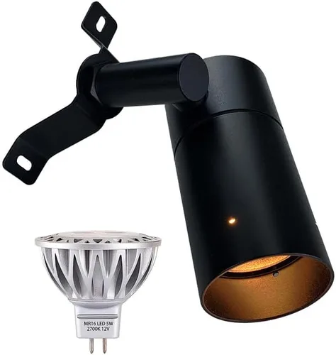 Miniatura 9 de Arrownine Luces de iluminación de paisaje, bajo voltaje, luces montadas en árbol de pared al aire libre, reemplazable, bombilla LED MR16, acabado