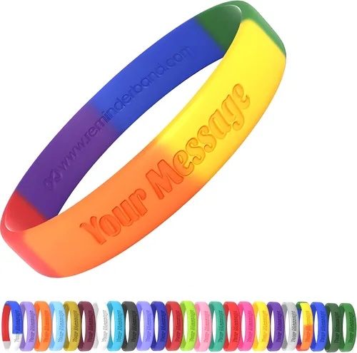 Miniatura 19 de Pulseras de silicona personalizadas de Reminderband, pulseras de silicona personalizadas, pulseras personalizables, pulseras personalizadas de goma