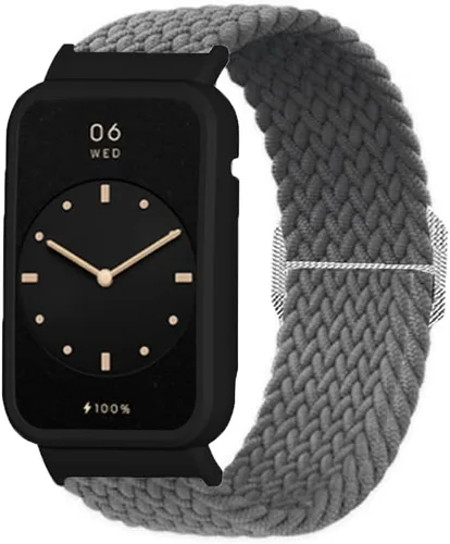 Miniatura 16 de Senter Correa de repuesto de liberación rápida de nailon suave para Huawei Band 7 pro Smart Watch Naranja
