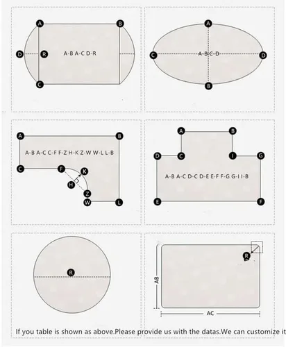 Miniatura 3 de Mantel redondo de plástico transparente para mesa, cubierta circular para muebles, vinilo impermeable, lavable, PVC, resistente al calor