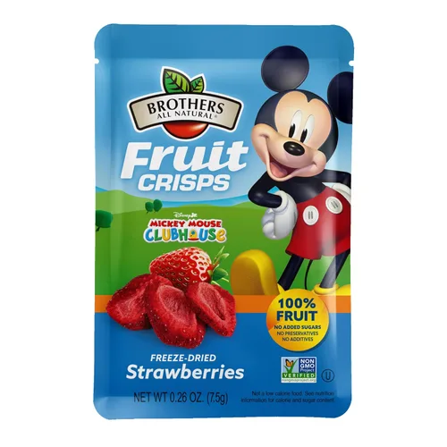 Miniatura 7 de Brothers All Natural Disney - Chips de fruta liofilizada, manzana Fuji, 0.35 onzas (paquete de 12), hechas con 100% fruta, sin gluten, sin soja