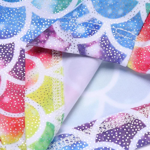 Miniatura 6 de Zaclotre Pantalones cortos de gimnasia para niños y niñas, bailarina, con brillo, pantalones cortos de gimnasia atlética