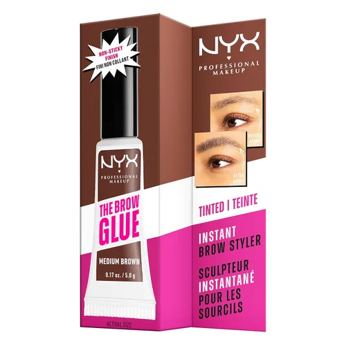 Miniatura 5 de NYX PROFESSIONAL MAKEUP - El pegamento para cejas, gel para cejas de fijación extrema - Transparente 01 Transparente