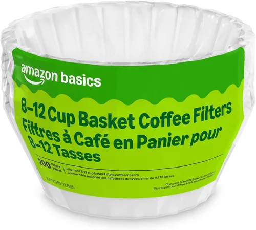 Miniatura 7 de Amazon Basics Filtros de café para cafeteras de 1 a 4 tazas, color blanco, 200