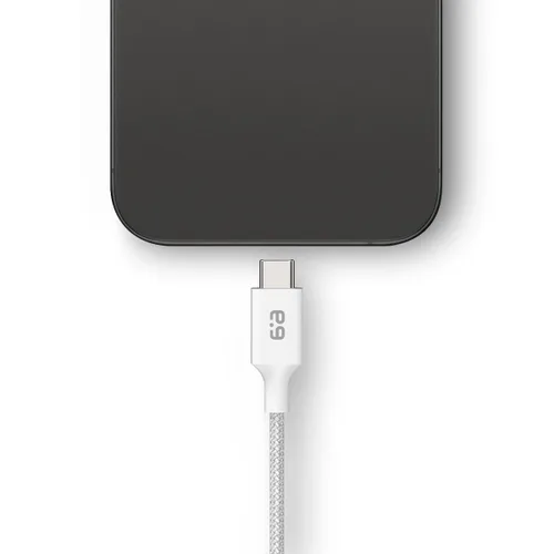 Miniatura 3 de PureGear Cable trenzado USB-C a C (4 pies), cable de carga de alimentación para iPhone Air, 17, 17Pro, 17ProMax, 16, 15, MacBook, iPad Pro 2020