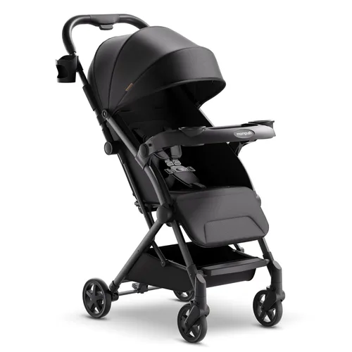 Miniatura 10 de Mompush Lithe V2 Cochecito de Viaje Ligero, Cochecito de Bebé Compacto Plegable con Bolsa de Viaje, Cochecito de Plegado con Una Mano, Bandeja