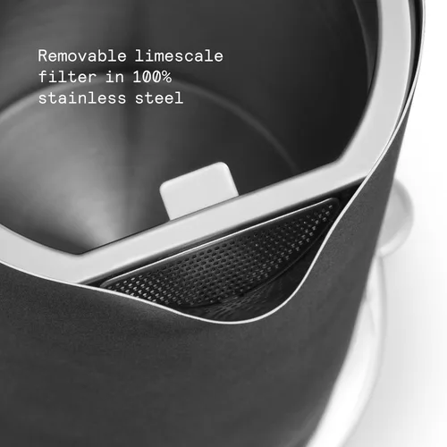 Miniatura 6 de Jarra de acero inoxidable Aarke - Perfecta para entusiastas de máquinas de café y té, boquilla sin goteo, construcción de doble pared, protección