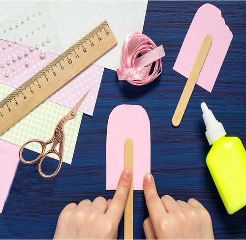 Miniatura 6 de Weabetfu Tijeras artesanales de 3.6 pulgadas - bordado, costura, herramientas de bricolaje, costura, obras de arte, corte de papel Oro Rosa