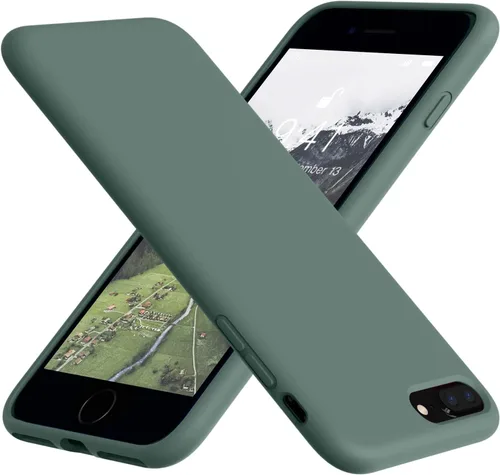 Miniatura 9 de Vooii Funda compatible con iPhone 8 Plus, iPhone 7 Plus, protección de goma de gel de silicona suave, forro de microfibra, carcasa rígida a prueba