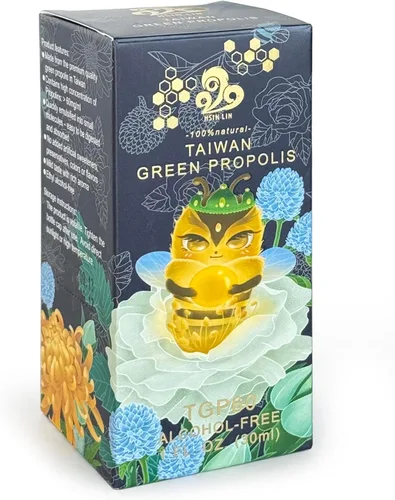 Miniatura 5 de Propóleos verdes de Taiwán, Propolin de alta concentración > 60mg/ml, rico en nutrientes, antioxidante