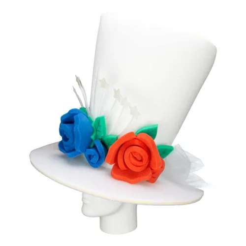 Miniatura 3 de FOAM PARTY HATS: Venezuela Bride Hat - Wedding Party Hat - Hora Loca Hat - Bachelorette Party Hat - Bridal Shower Hat - Wedding Hair Vine Hat