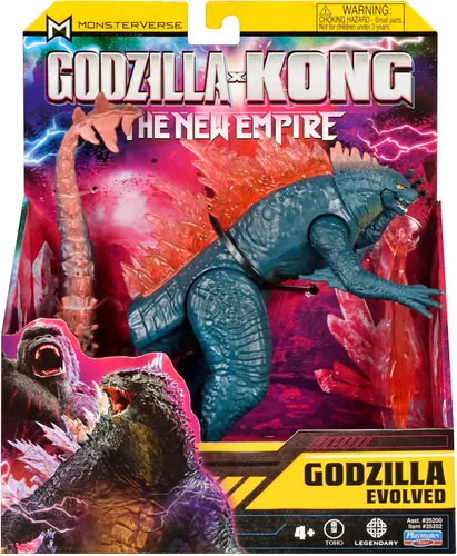 Miniatura 3 de Godzilla x Kong 6" Godzilla Evolved (con Rayo Térmico) de Playmates Toys