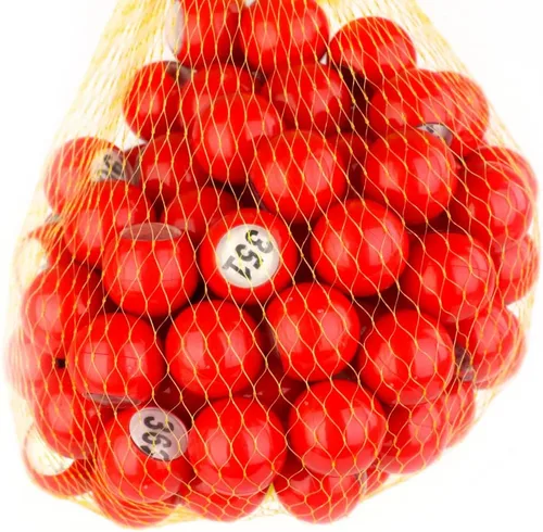 Miniatura 3 de Regal Bingo - Bolas de rifa, bolas rojas de primera calidad con ventana de fácil lectura - 7/8 (0.875) pulgadas - para juegos de grupo grande, noche