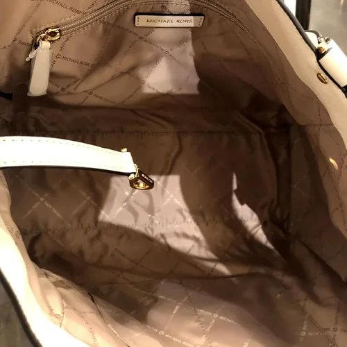 Miniatura 2 de Michael Kors Alto Bolso de mano grande de cuero granulado