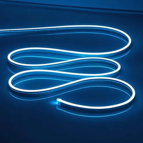 Miniatura 26 de Tiras de Luces LED de Neón Blancas de 12V - 16.4 Pies Flexibles Impermeables Cortables, Luces de Cuerda de Neón de Silicona Flexible para Cocina