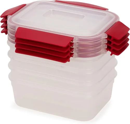 Miniatura 13 de Joseph Joseph Nest Lock Juego de recipientes de plástico para almacenar alimentos sin BPA, con tapas con cierre hermético a prueba de fugas, 10