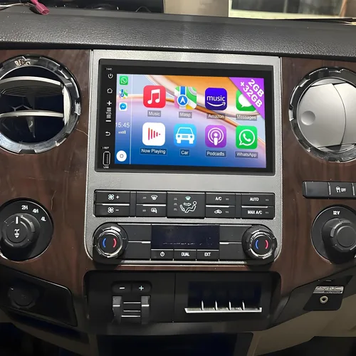 Radio de coche para Ford F150/F250/F350 2004-2014 con Apple Carplay Android Auto, actualización de pantalla táctil de 7 pulgadas para F150 Android