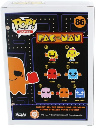 Miniatura 3 de Funko POP Games: Pac-Man - Figura de acción Clyde