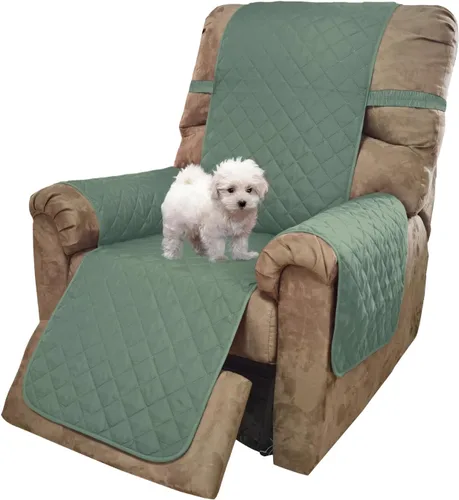 Miniatura 29 de U-NICE HOME Funda de sofá reversible para perros con correas elásticas, resistente al agua, protector de muebles para mascotas, funda de sofá