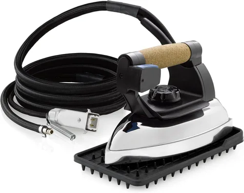 Miniatura 4 de Reliable Estación de plancha de vapor profesional 3000IS, vapor continuo, vapor seco, sin fugas, 4 sistemas de seguridad, caldera de acero