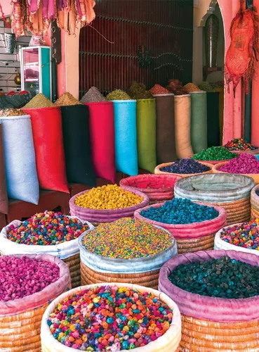 Buffalo Games - Miguel Angel - Colores de Marrakech - Rompecabezas de 1000 piezas para adultos, rompecabezas desafiante perfecto para noches de
