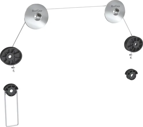 Miniatura 13 de QualGear QG-TM-002-BLK - Soporte de pared fijo y ultra delgado de 37 a 70 pulgadas, perfil bajo, universal para televisores LED, color negro