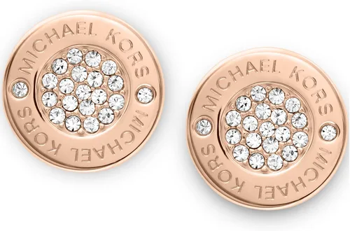 Miniatura 2 de Michael Kors - Aretes tipo dormilona, de acero inoxidable, con detalles de cristal