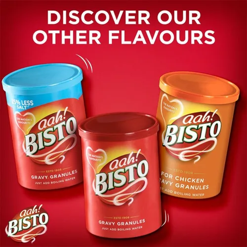 Miniatura 7 de Bisto Gránulos de salsa – Sabores de carne de res y pollo, importados del Reino Unido – Textura suave clásica, 6.00 oz (sabor a elegir)