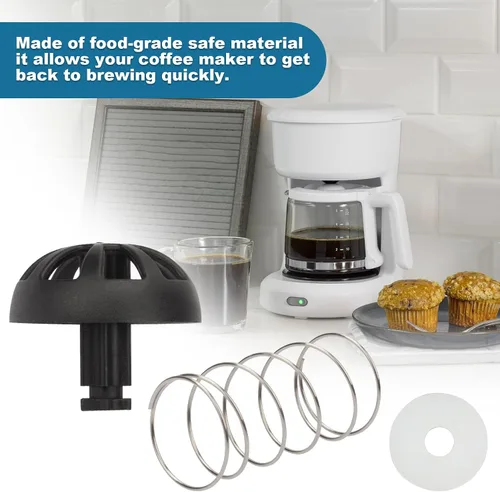 Miniatura 6 de Showingo Kit de tapón de repuesto para máquina de café con resorte inferior compatible con Mr. Coffee 112435-000-000 185774-000-000 Hamilton