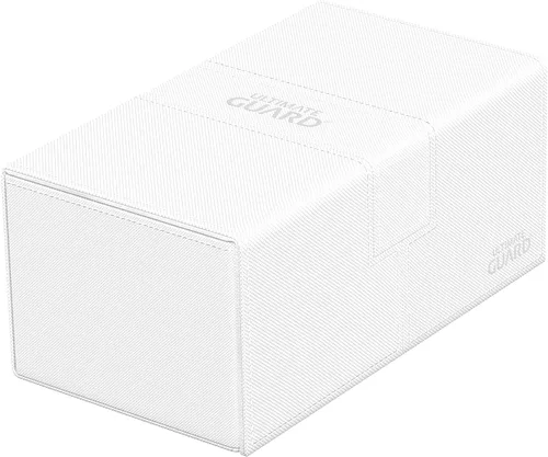 Miniatura 18 de Ultimate Guard Twin Flip'n'Tray 200+, estuche para mazo para 200 tarjetas TCG de doble manga + bandeja de dados, color rojo, cierre magnético